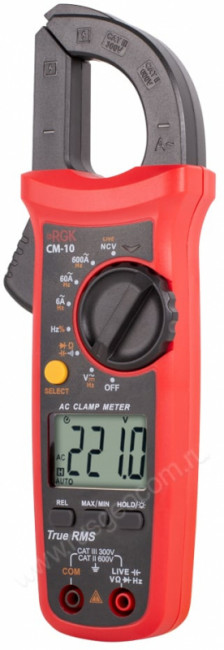 Токовые клещи RGK CM-10 с поверкой Токовые клещи RGK CM-10 с поверкой