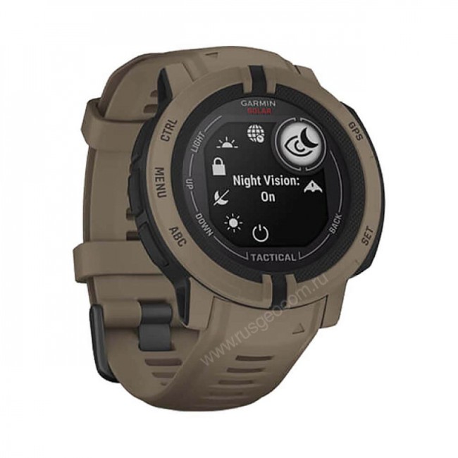 Часы Garmin Instinct 2 Solar Tactical коричневый