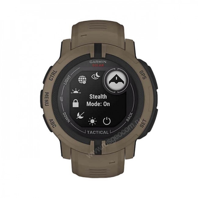 Часы Garmin Instinct 2 Solar Tactical коричневый