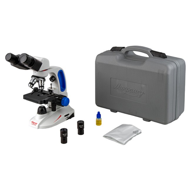 Микроскоп Микромед С-11 (вар. 2ВА LED) в кейсе Микроскоп Микромед С-11 (вар. 2ВА LED) в кейсе