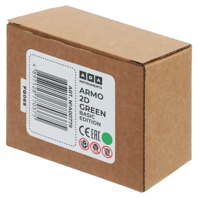 Лазерный уровень ADA ARMO 2D GREEN Basic Edition Лазерный уровень ADA ARMO 2D GREEN Basic Edition