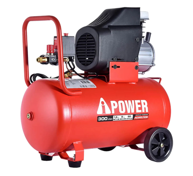 Компрессор поршневой масляный AC300/50D A-iPower