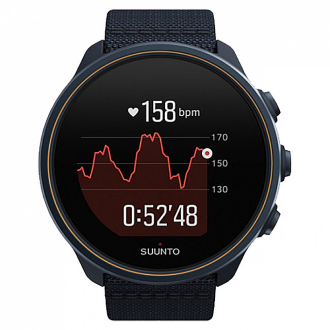 Часы SUUNTO 9 BARO Titanium Granite Blue, синий гранит