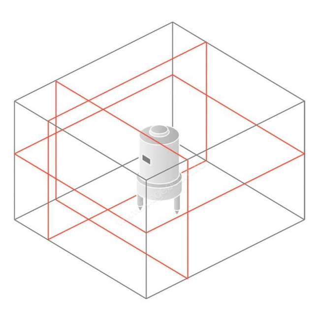 Лазерный уровень GLL 3-80 C + BM 1 + GBA 12V + LR 7 (0.601.063.R05)