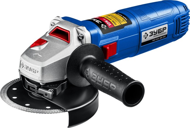 Угловая шлифмашина УШМ-П125-1500 ЭПСТ ЗУБР