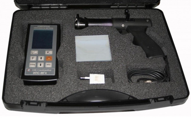 Склерометр СТРОЙПРИБОР ИПС-МГ4.01 (цветной дисплей)