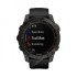 Часы Garmin Fenix 7 Sapphire Solar титановый серый DLC с черным ремешком