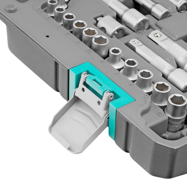 Набор инструментов 1/2",3/8", 1/4", CrV 142 предмета Stels Набор инструментов 1/2",3/8", 1/4", CrV 142 предмета Stels