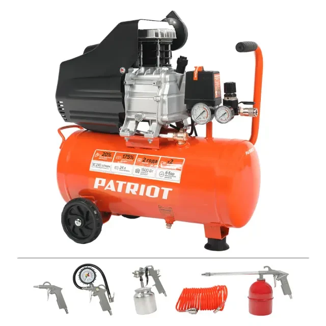 Компрессор поршневой масляный Patriot EURO 50-260K